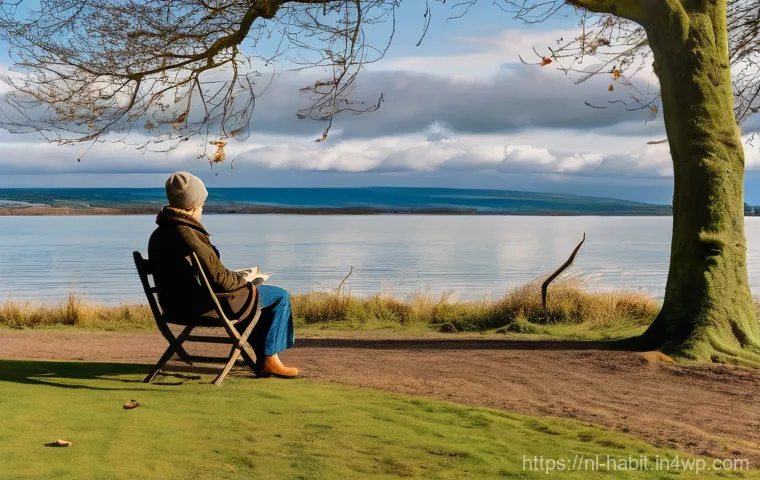 자연과 함께하는 글쓰기 습관 - **Prompt:** A person (gender-neutral, appearing to be in their 30s) is seen transitioning from an in... 자연과 함께하는 글쓰기 습관 - **Prompt:** A person (gender-neutral, appearing to be in their 30s) is seen transitioning from an in...